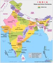 Map of India (New)